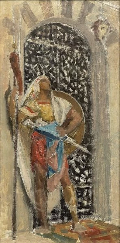 Studio per una guardia